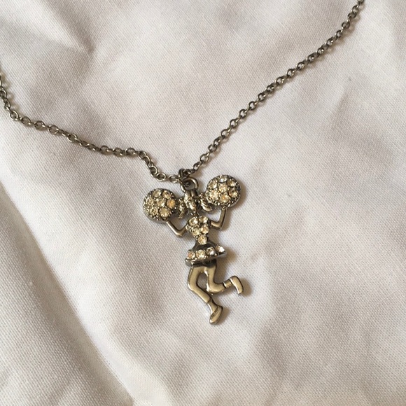 unbranded Other - Cheerleader Necklace 16” Silvertone